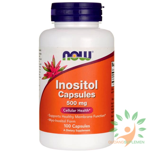 Jual PROMO!!! NOW INOSITOL 500mg 100 Kapsul - Kesehatan Sel - Anti ...