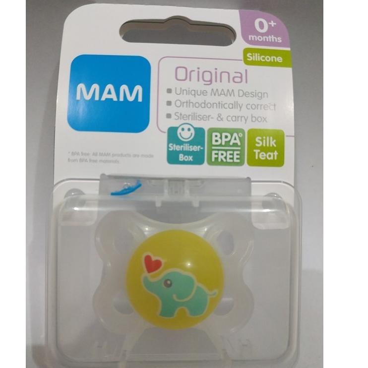 Jual MAM PACIFIER PCF ORIGINAL 0+ 6+ MONTHS EMPENG PUTING SUSU IBU DOT