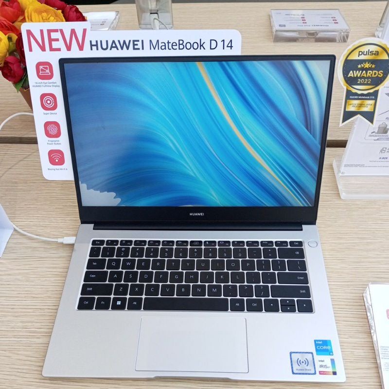 Jual Huawei Matebook D14 I5 Free Backpack, Mouse, Office365 | Shopee ...