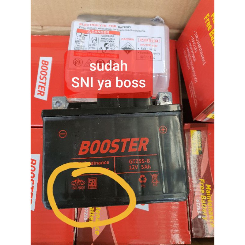 Jual AKI BEAT GS/ AKI KERING MATIC / AKI GTZ5S MURAH / AKI KERING GS