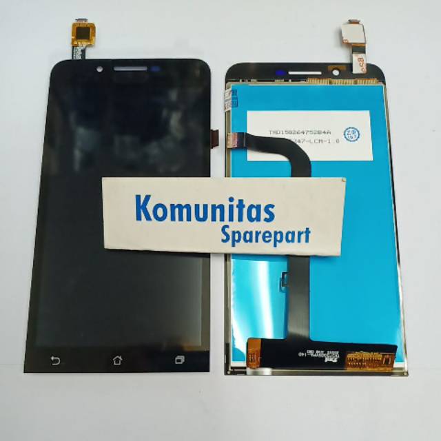 Visiodirect&reg; Ecran Complet Pour Asus Zenfone Go ZB552KL X007D 5.5" Noir T&eacute;l&eacute;phone Portable Vitre Tactile Ecran Lcd 1135981450 L