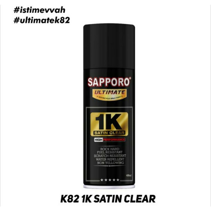 Jual Sapporo Ultimate K82 1K Satin Clear / Clear doff / Cat Semprot ...