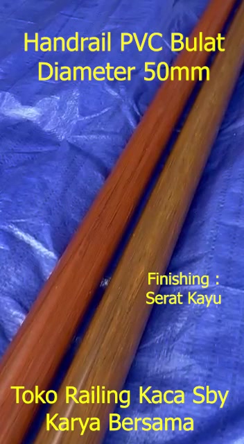 Jual HANDRAIL PVC BULAT 50MM (2