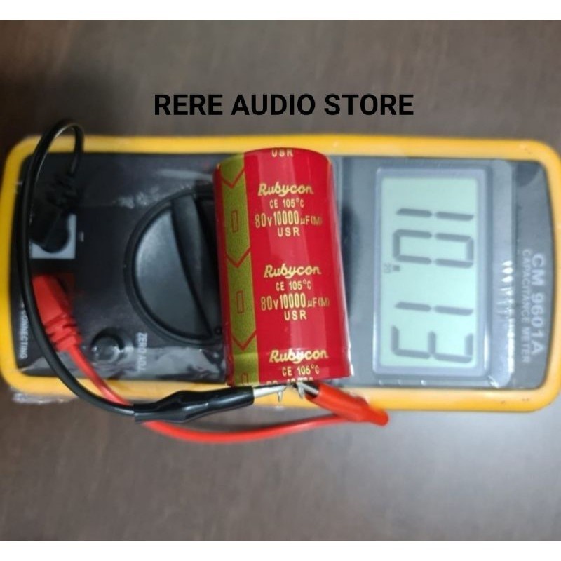 Jual ELCO Rubycon Merah 10000uf 80v USR ( Original isi full ) | Shopee ...
