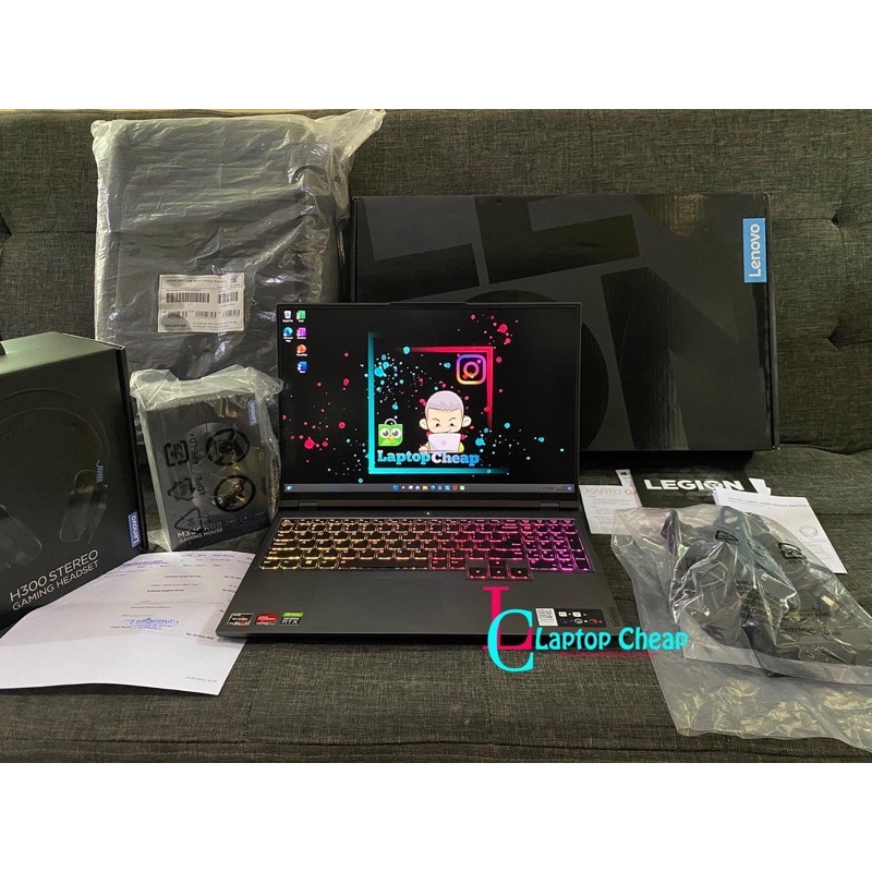 Jual Lenovo Legion 5 PRO Ryzen 7 5800H RTX 3060 Fulset Likenew Resmi ...
