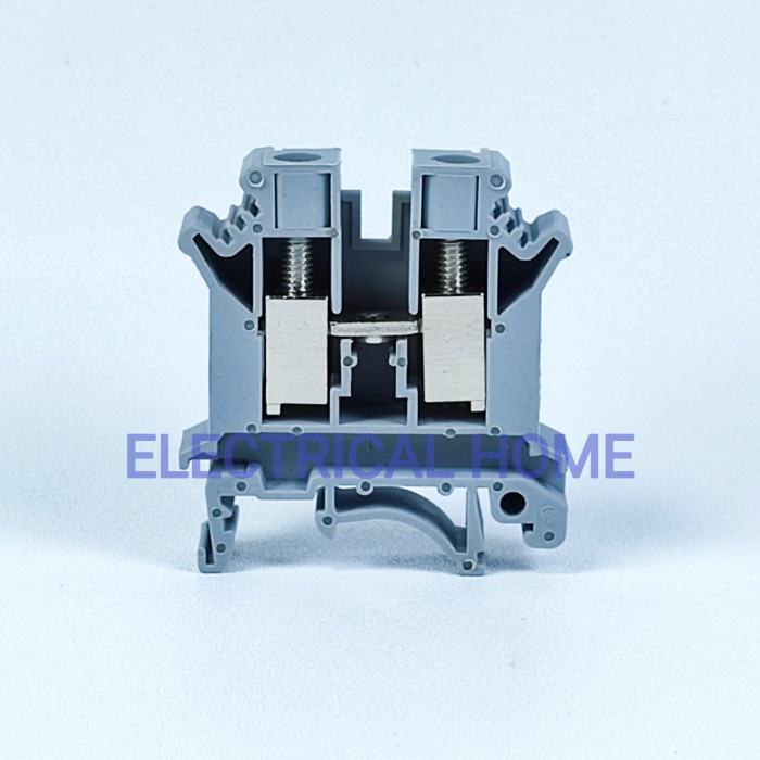 Minifinker Bornier De Rail 50 Pièces Bornier Coque ABS 25A Bonne Conductivité Facile à Installer