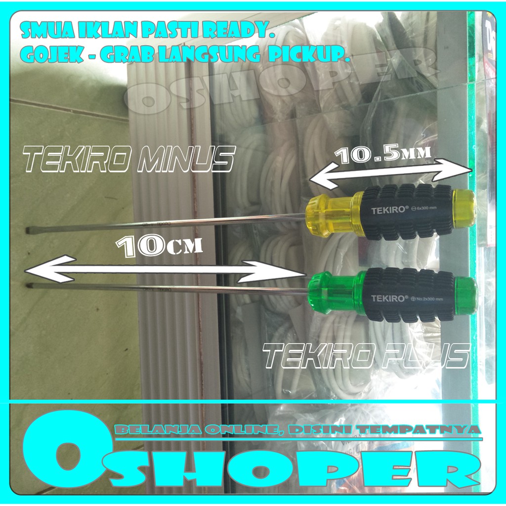 Jual obeng tekiro. obeng plus tekiro. obeng minus tekiro. tekiro. obeng ...