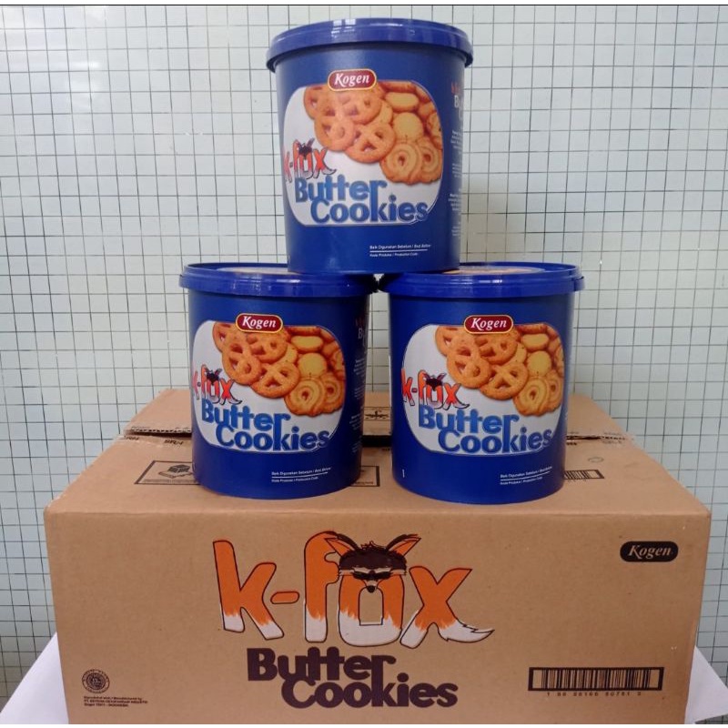Jual K Fox Butter Cookies (Kogen) 300gram | Shopee Indonesia