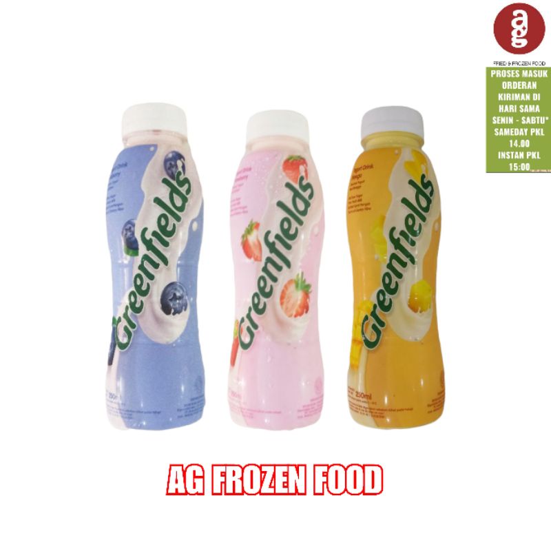 Jual Greenfield Yogurt Drink 250 ml All Variant | Shopee Indonesia