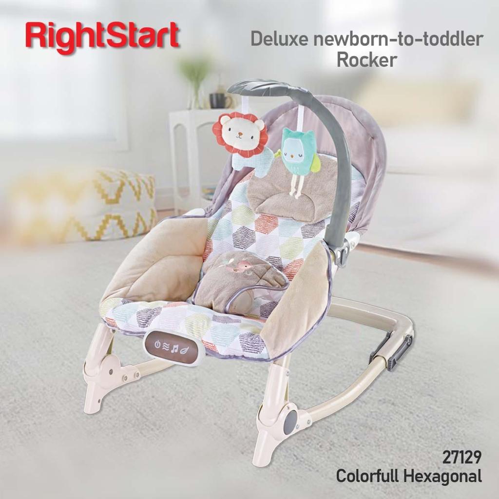 Jual Right Start Bouncer Table, Adventurer, Newborn Toddler Portable