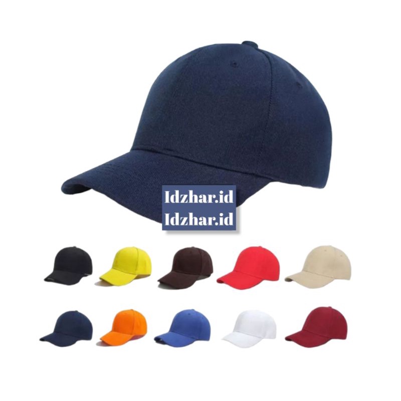 Jual Topi Pria Baseball Polos Wanita Unisex PoloCaps Premium Termurah ...