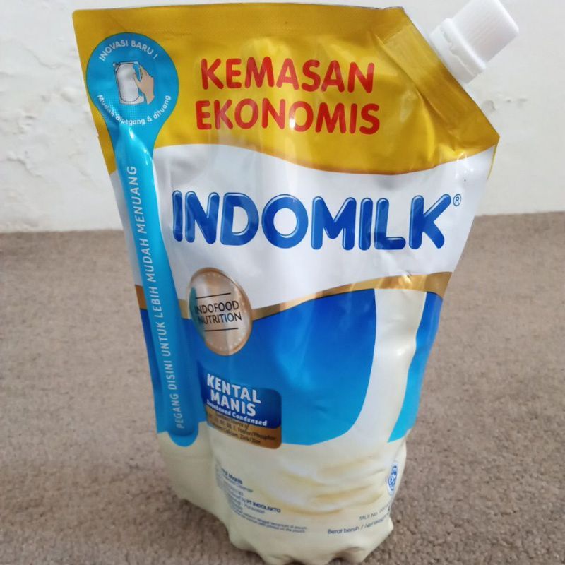 Jual Susu Kental Manis Indomilk Pouch Putih 545gr Shopee Indonesia