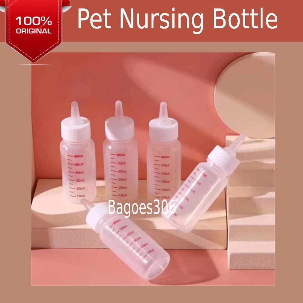 Jual Pet Nursing Bottle Botol Susu Kucing Kitten Puppy Kelinci 60ml Shopee Indonesia