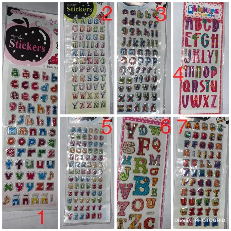 Jual stiker huruf ABC | Shopee Indonesia