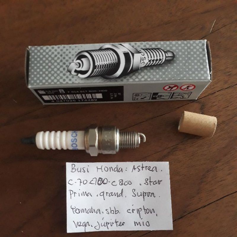 Jual busi BOSCH A7TC (u4ac) (U5AC) dijamin asli for astrea honda dan ...