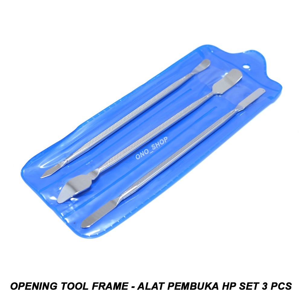 Jual Opening Tool Frame - Alat Pembuka HP Set 3 Pcs - BT | Shopee Indonesia
