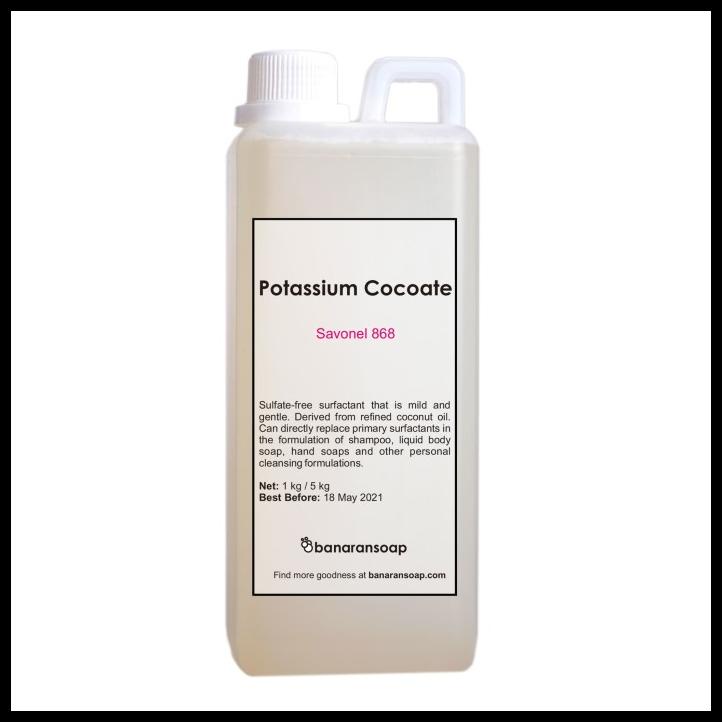 Jual Potassium Cocoate Savonel 868 1 Liter Shopee Indonesia