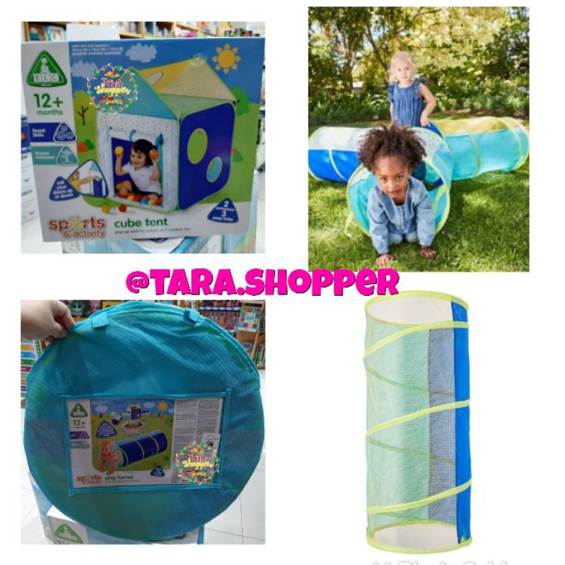 Jual ELC Play tunnel Y tunnel cube tent Shopee Indonesia