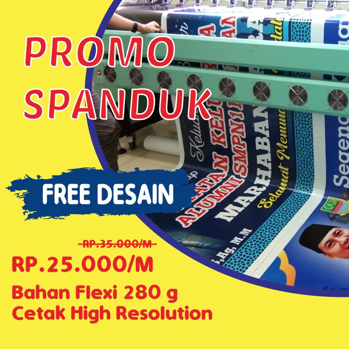 Jual CETAK SPANDUK/BANNER/BACKDROP | Shopee Indonesia