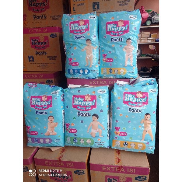 Jual Baby happy baby happy popok celana happy active pants pants S38+2