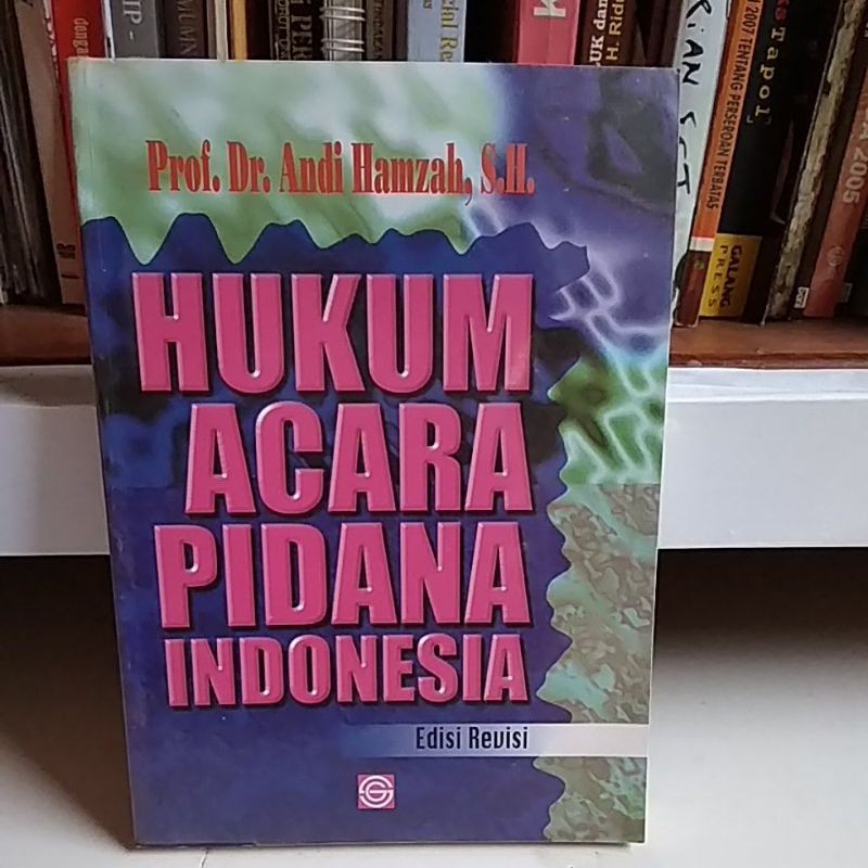 Jual BUKU HUKUM, BUKU BEKAS, MAHASISWA HUKUM, HUKUM ACARA PIDANA ...