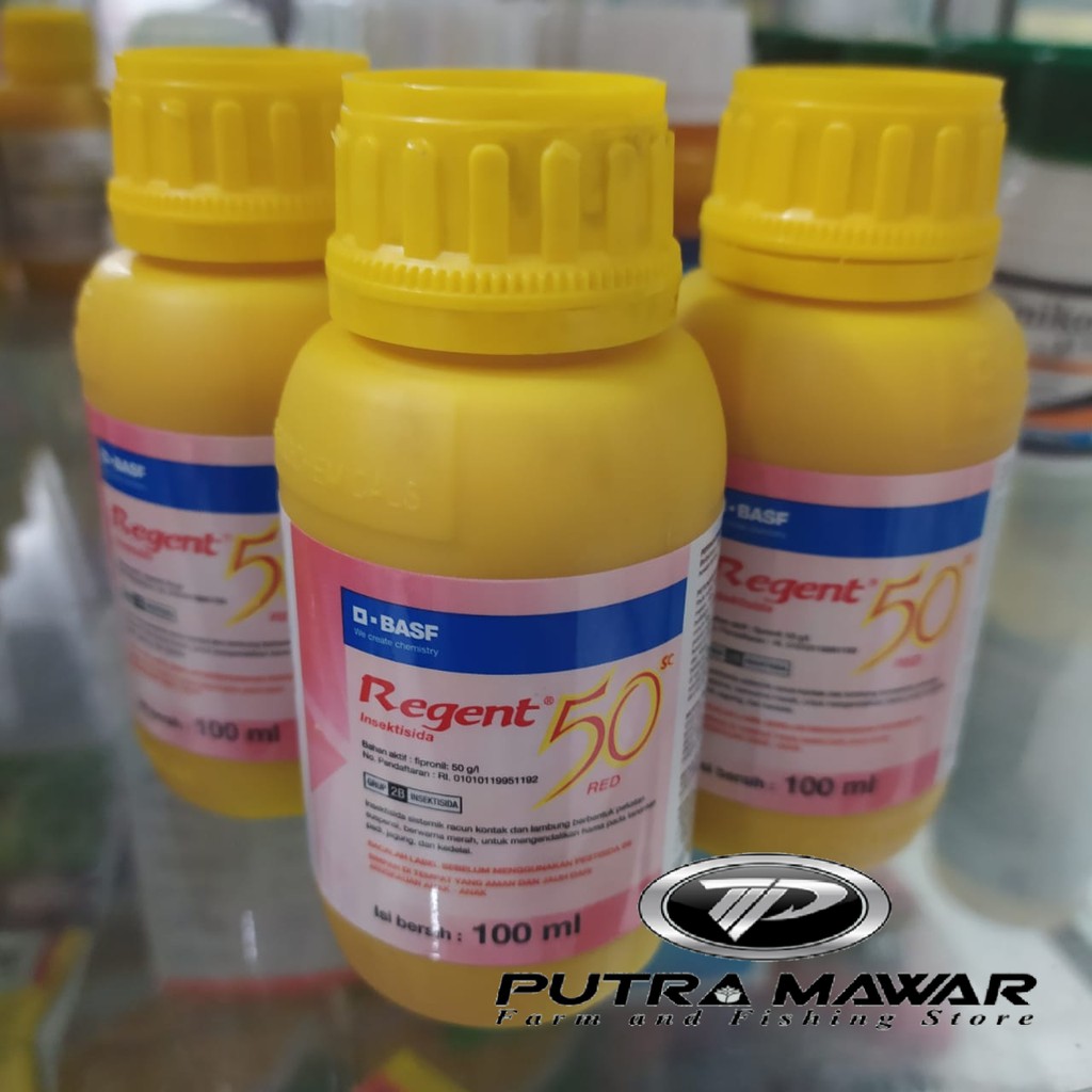 Jual Edit Insektisida REGENT 50sc RED 100ml. regent merah-Bahan aktif ...