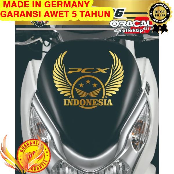Jual TERMURAH Stiker Motor PCX Honda Indonesia/cutting sticker pcx ...