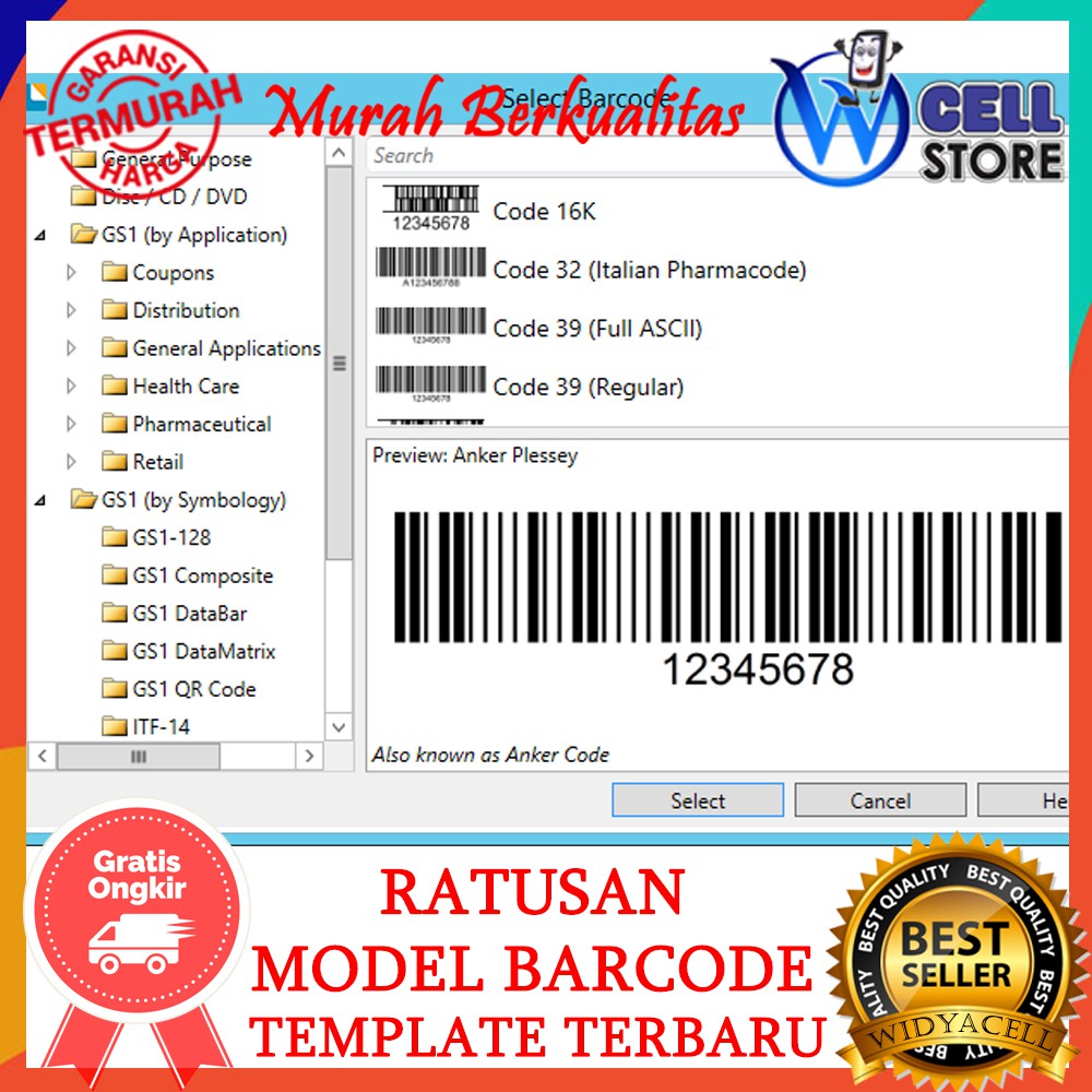 Jual SOFTWARE CETAK LABEL DAN BARCODE BARTENDER 2021 UPDATE TERBARU ...