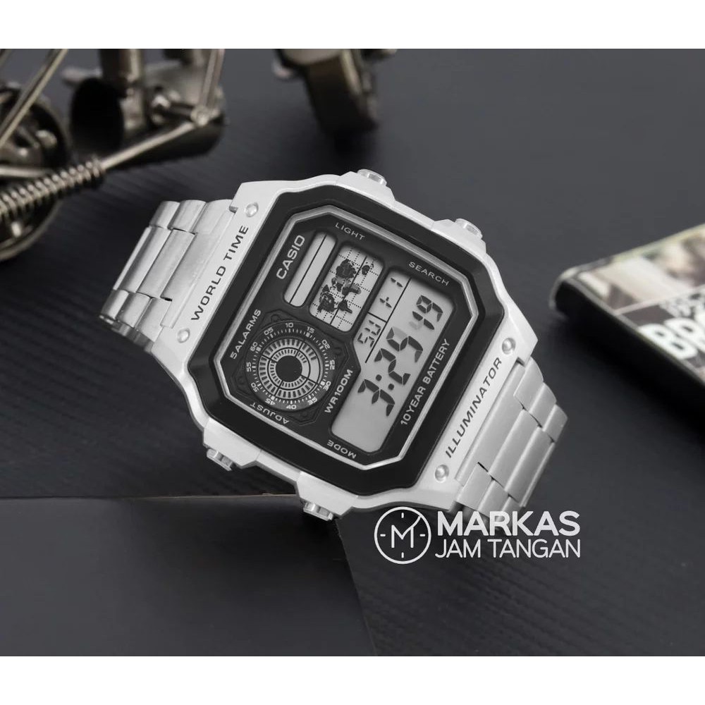 Harga jam casio outlet world time illuminator