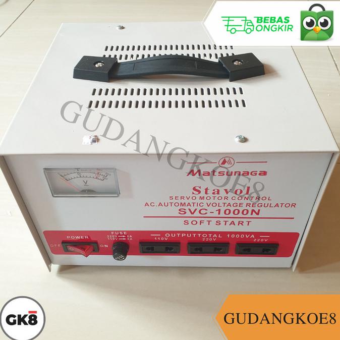 Jual Komputer & Laptop Stabilizer 1000W Matsunaga Stavol SVC 1000N Shopee Indonesia