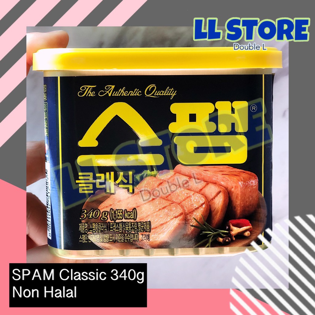 Jual SPAM Classic Korea 340gr | Luncheon Maling Korea Daging Babi ...