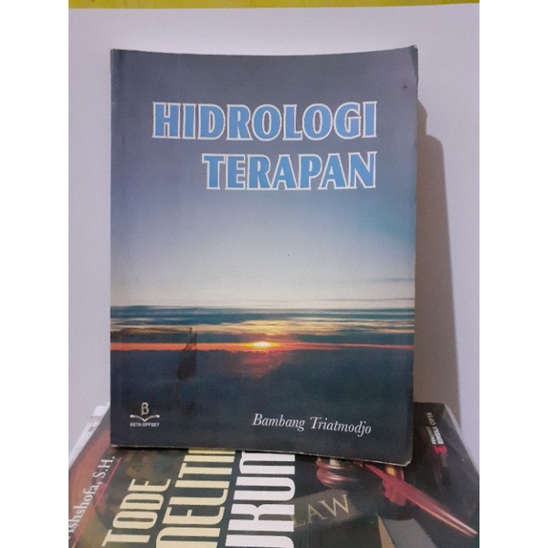 Jual Buku Hidrologi Terapan. Bambang Triatmodjo | Shopee Indonesia