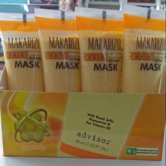 Jual Makarizo hair mask 45ml | Shopee Indonesia