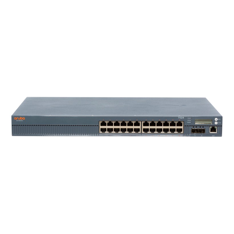 Jual HPE Aruba 7024 WLAN Controller 24 x 10/100/1000BASE-T with 2 x SFP ...