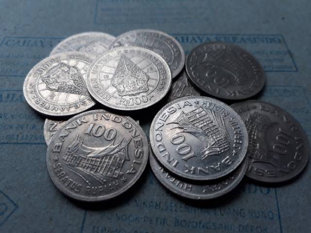 Jual Uang logam kuno 100 rupiah wayang | Shopee Indonesia