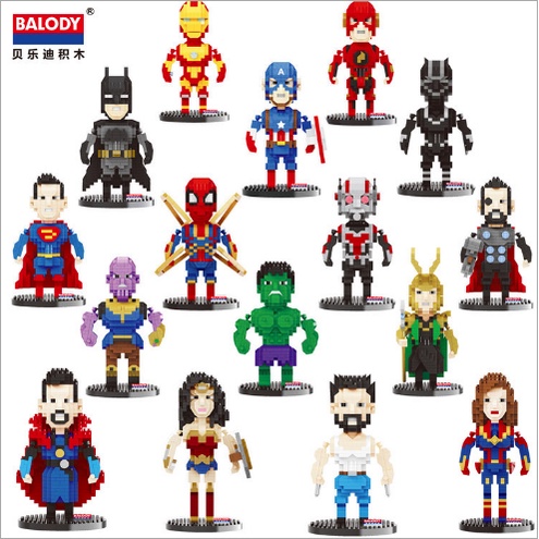 Nanoblock avengers hot sale