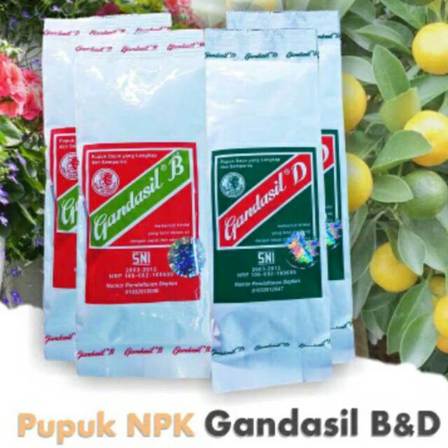 Jual Pupuk Gandasil D & B (100gr Harga Satuan ) | Shopee Indonesia