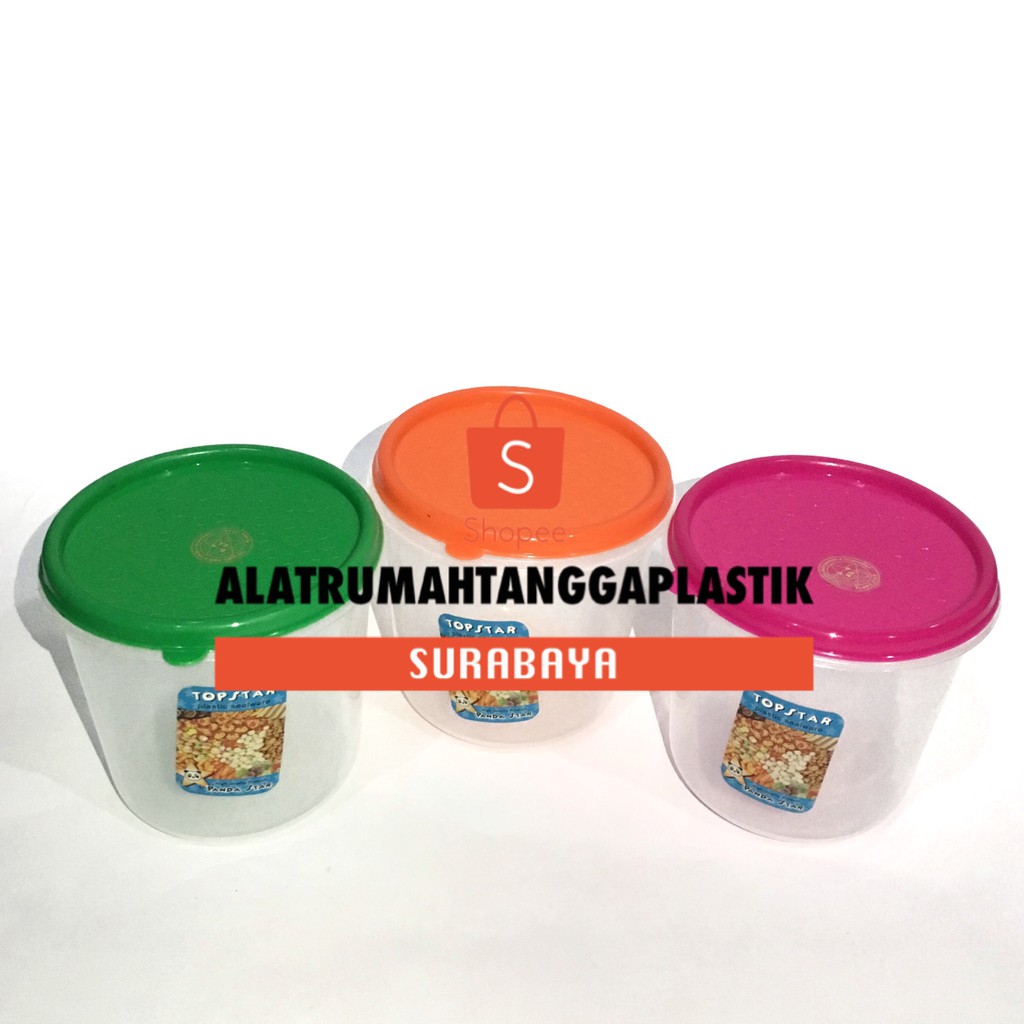 Jual Pcs Toples Kecil Plastik Ml Bulat Toples Mini Ml Bundar Wadah Bumbu Botol