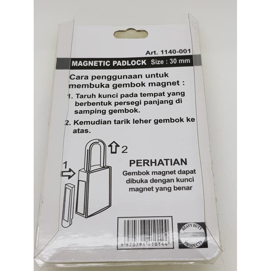 Jual Gembok Magnet 30mm 