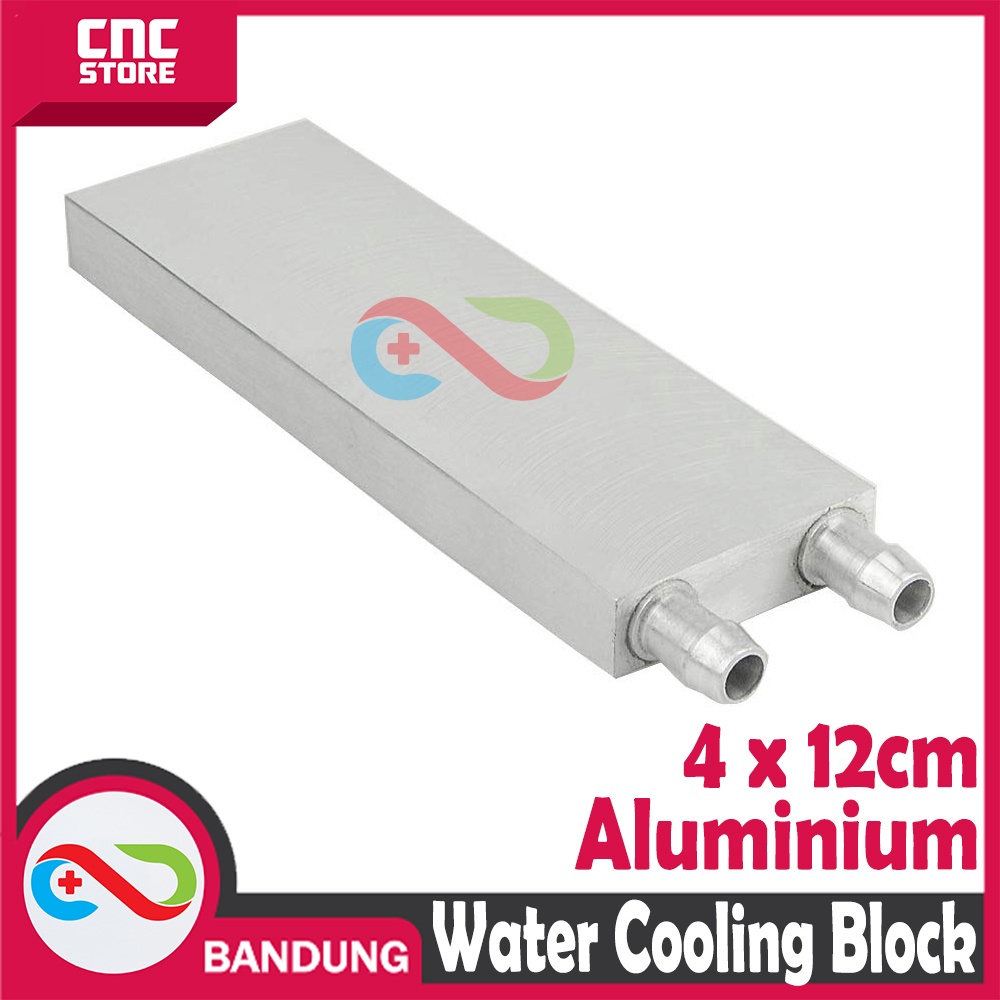 Jual PELTIER WATER BLOCK ALUMINIUM WATERBLOCK 40x120x12MM COOLING