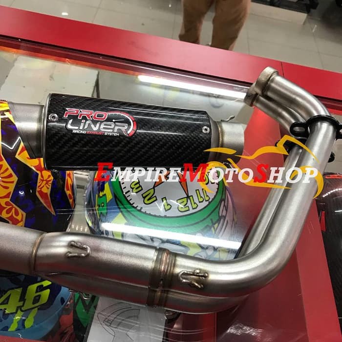 Jual Jual Knalpot Proliner TR1 Yamaha R25 MT25 Carbon Short Fullsystem ...