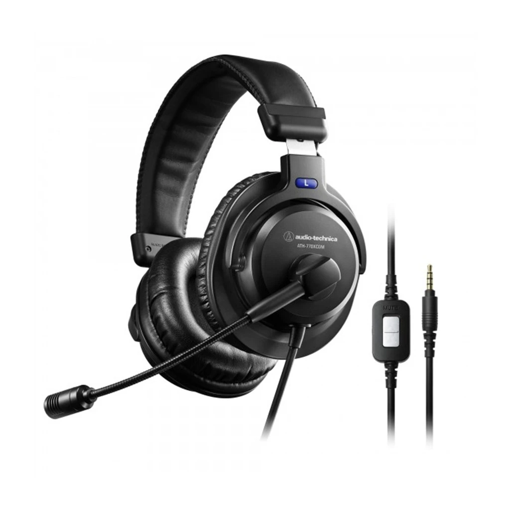 Audio-Technica ATH-770XCOM Stereo Headset - Hitam