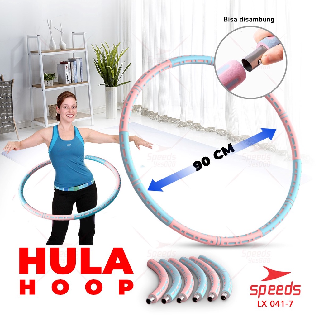 Jual SPEEDS Hula Hoop Alat Olahraga Fitness Gym Minimalis Bongkar