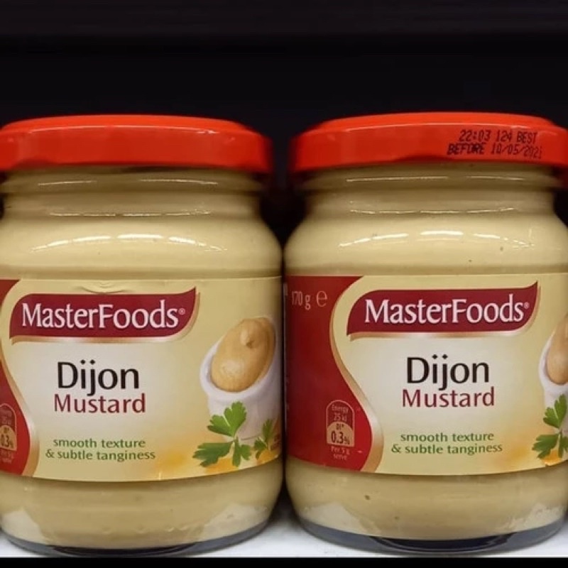 Jual Masterfoods Dijon Mustard 170 g Shopee Indonesia