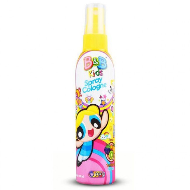 Jual B&B Kids Spray Cologne 100ml Botol - Powerpuff Girl Edition ...