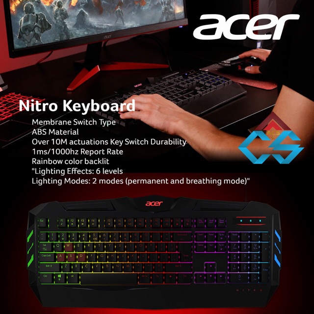 Jual Keyboard Nitro Acer | Shopee Indonesia