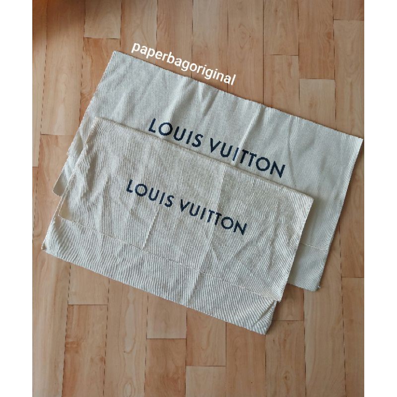 Jual dustbag lv/dustbag louis vuitton authtentic - Kota Bekasi