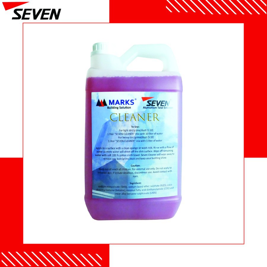 Jual Seven Cleaner /Pembersih ACP MARKS SEVEN PVDF Surabaya | Shopee ...