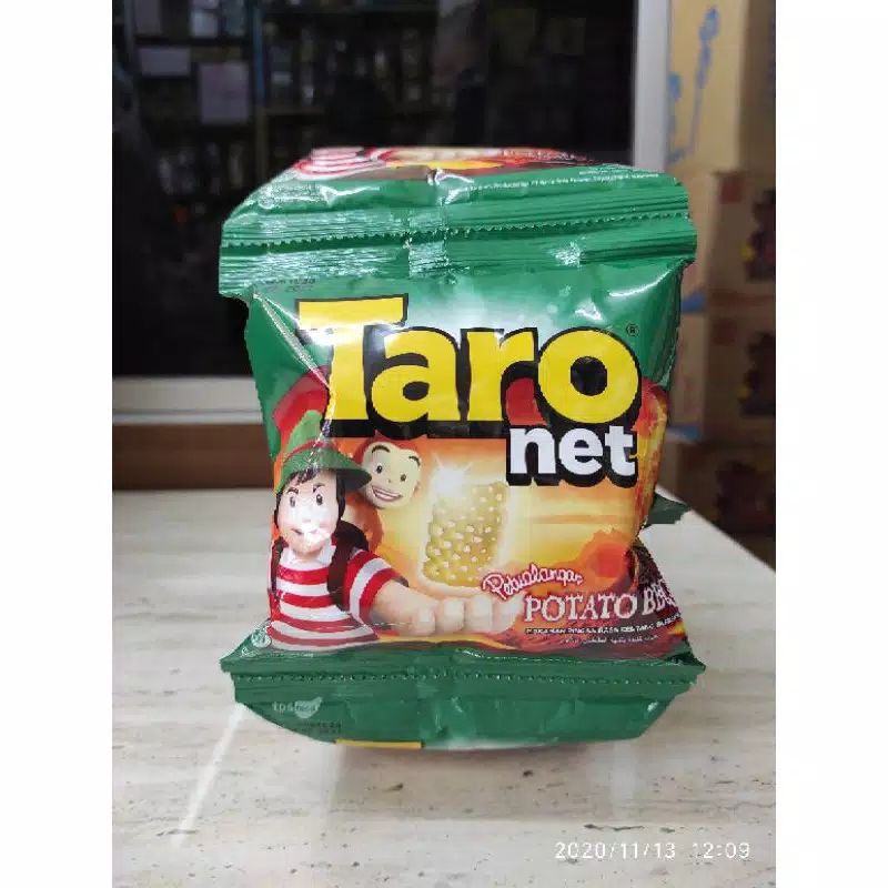 Jual Taro 9 gram BBQ (1 renceng isi 10 pcs) | Shopee Indonesia