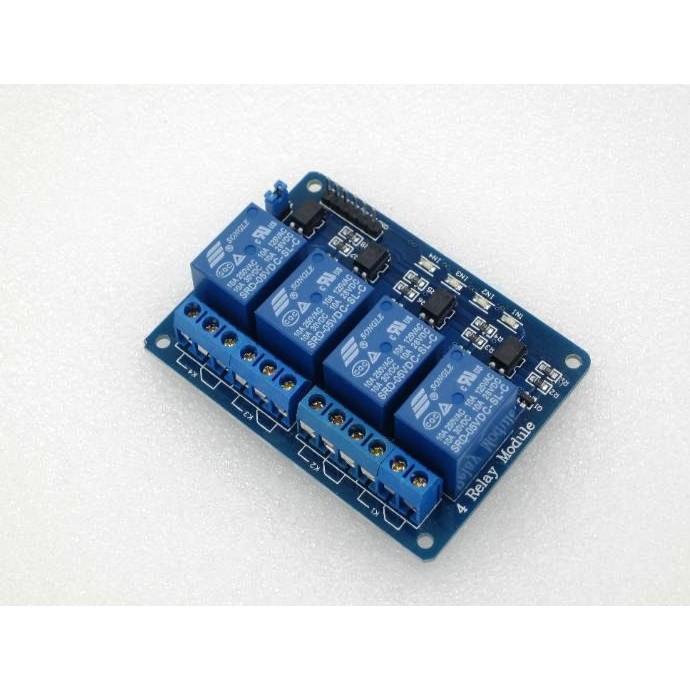 Jual Relay Module 4 Channel 5V | Shopee Indonesia